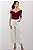 Blusa Gestante Ombros a Mostra Ofelia Vinho - Imagem 5