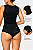 Body Gestante Poliamida Duplo Paula Preto - Imagem 5