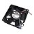 COOLER 48V 120X120X38 ROLAMENTO MOD: AD1248UBF53 0.23AMP - 3200 RPM - 122.0 CFM 48.0DB(A) - BERFLO 3 FIOS / COM CONECTOR- CARCAÇA ALUMINIO - Imagem 1