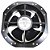 COOLER 220V 254X254X89 - 220V ROLAMENTO 0.42 AMP - 93 WATTS - 2630 RPM 900 CFM - 1530 M3/H - ULTRAR 2 FIOS / SEM CONECTOR - Imagem 1