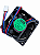 COOLER 12V 60X60X15 - HYPRO 0.15 AMP - 1.80 WATTS - 4500 RPM - 18.18 CFM - AG06012HX159601 - BERFLO 3 FIOS / COM CONECTOR - Imagem 2
