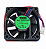 COOLER 12V 60X60X15 - HYPRO 0.15 AMP - 1.80 WATTS - 4500 RPM - 18.18 CFM - AG06012HX159601 - BERFLO 3 FIOS / COM CONECTOR - Imagem 3