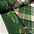 Oxford Estampado de Natal Barrado com Floral e Xadrez Fundo Verde - Imagem 1
