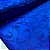 Cetim Brocado Azul Royal - Imagem 1