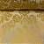 Jacquard Arabesco Dourado - Imagem 1