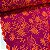 Layse Bordada Rosa Com Floral Laranja - Imagem 1