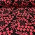 Layse Bordada Preta Com Floral Rosa Neon - Imagem 2