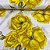 Oxford Nacional Estampado Rosas Amarelas - Imagem 2