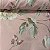 Percal De Microfibra Estampado Fundo Rosa com Floral Manteiga e Rosa - Imagem 1