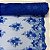 Tule Bordado Cord Metalic Azul Royal - Imagem 3