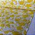 Tricoline Estampado Flores E Borboletas Amarelo - Imagem 1