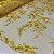 Tule Bordado 3D London Amarelo - Imagem 3