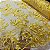 Tule Bordado 3D London Amarelo - Imagem 5