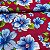 Chita Maxi Floral Havaiano Fundo Vermelho - Imagem 1