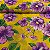 Chita Maxi Floral Fundo Amarelo Praiano - Imagem 1