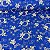 Layse Bordada Barrada 3D Azul Royal - Imagem 2