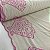 Linho com Viscose Bordado Conchas Rosa Barrado - Imagem 2