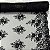 Tule Bordado Cord Spangle Shine Preto - Imagem 3