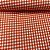 Xadrezinho De Poliéster N3 Laranja - Imagem 2