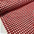 Xadrezinho De Poliéster N2 Vermelho - Imagem 1