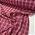Tricoline Fio Tinto Oxford Xadrez Tons Vermelho - Imagem 1