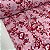 Crepe Chiffon Estampado Fundo Rosa Clarinho com Florzinhas Pink - Imagem 2