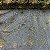 Organza Halloween Fundo Preto com Teias Douradas - Imagem 2