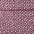 Tricoline Estampada Bahamas Fundo Rosa Com Florzinhas Brancas - Imagem 1