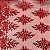 Tule Bordado Spangle Shine Vermelho - Imagem 1