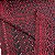 Broderi Bicolor Fundo Preto com Vermelho Floral - Imagem 2
