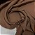 Crepe Chiffon Liso Marrom - Imagem 1