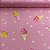 Malha de Algodão Estampada Cupcake Rosa - Imagem 2