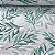 Percal Estampado 180 Fio Folhas Verde - Imagem 1