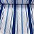 Percal Estampado 180 Fios Listrado Azul - Imagem 1