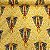 Tricoline Digital Nossa Senhora Fundo Amarelo - Imagem 1