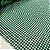 Tricoline Estampada Xadrez Verde - Imagem 2