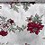 Percal Estampado 180 Fios Floral Rosas - Imagem 1