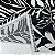 Waterblock Estampado Flores Brancas em Preto - Imagem 2