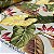 Waterblock Estampado Folhas e Flores Fundo Bege - Imagem 1