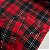 Fleece Estampado Xadrez Vermelho Classico - Imagem 2