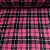Fleece Estampado Xadrez Rosa - Imagem 3