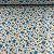 Tricoline Estampada Floral Liberty Classico Azul - Imagem 1