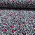 Malha Cotton Light Estampado Azul Com Coração Rosa - Imagem 2