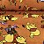 Ultra Fleece Estampado Ursinho Pooh Fundo Laranja - Imagem 3