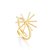 Anel Drop 519 Ouro - Imagem 1