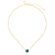 Colar Baby Bubble 260 Ouro Quartzo Azul - Imagem 1