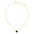 Colar Baby Bubble 260 Ouro Quartzo Verde - Imagem 1