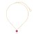 Pingente Bubble Moon 454 Ouro Rosa - Imagem 1
