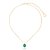 Pingente Bubble Moon 454 Ouro Verde - Imagem 1
