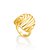 Anel Ciclone 531 Ouro - Imagem 1